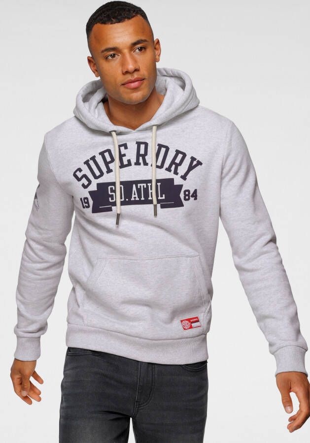 Superdry Heren Sweatshirt Gray Heren