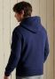 Superdry hoodie met logo midnight blue grit - Thumbnail 5