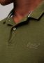 Superdry regular fit polo Classic Pique thrift olive marl - Thumbnail 4