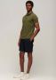 Superdry regular fit polo Classic Pique thrift olive marl - Thumbnail 5