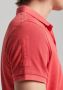 Superdry Classic Polo Pique Logo Rood - Thumbnail 4