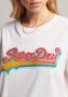 Superdry Shirt met print vlot shirt met metallic details - Thumbnail 5
