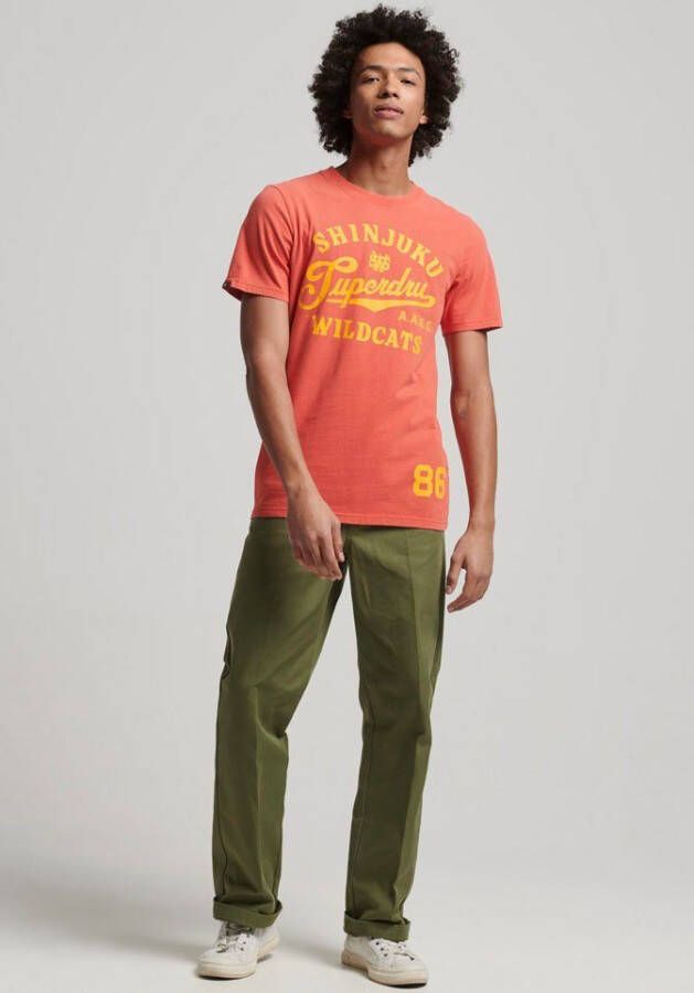 Superdry Shirt met ronde hals VINTAGE HOME RUN TEE
