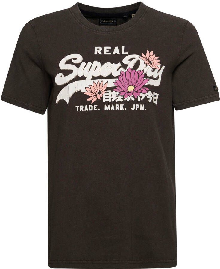 Superdry Shirt met ronde hals