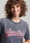 Superdry Shirt met ronde hals EMBELLISHED VL T SHIRT - Thumbnail 3