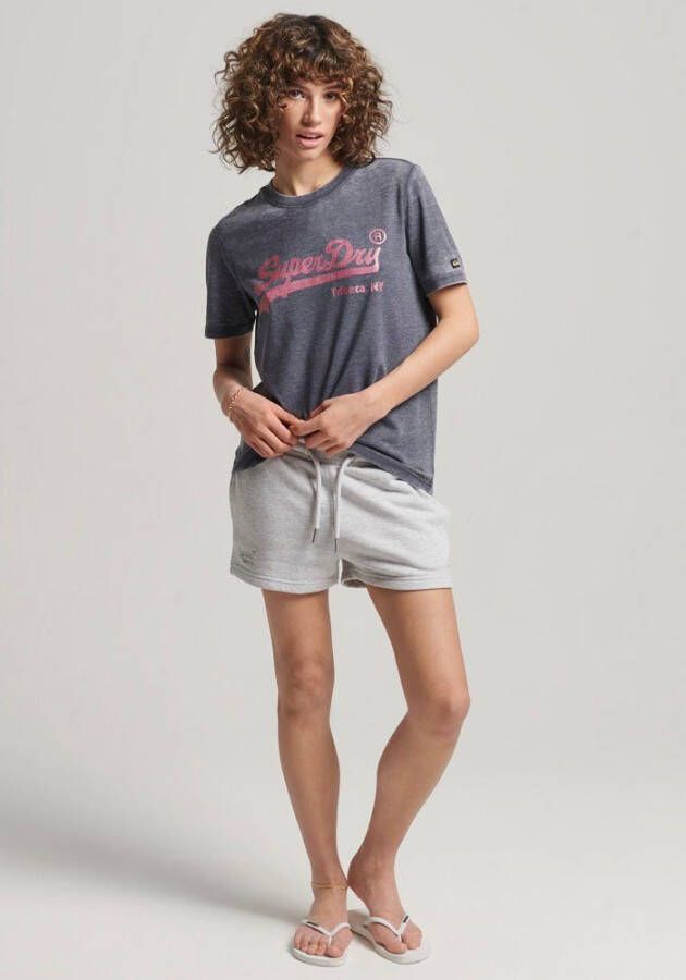 Superdry Shirt met ronde hals EMBELLISHED VL T SHIRT
