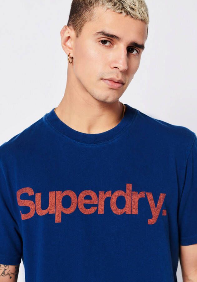 Superdry Shirt met ronde hals VINTAGE CL CLASSIC TEE