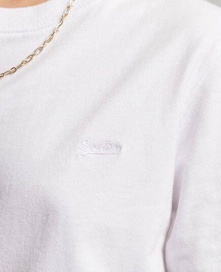 Superdry Shirt met ronde hals VINTAGE LOGO EMB TEE