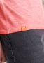 Superdry slim fit T-shirt Low Roller met logo roze - Thumbnail 5