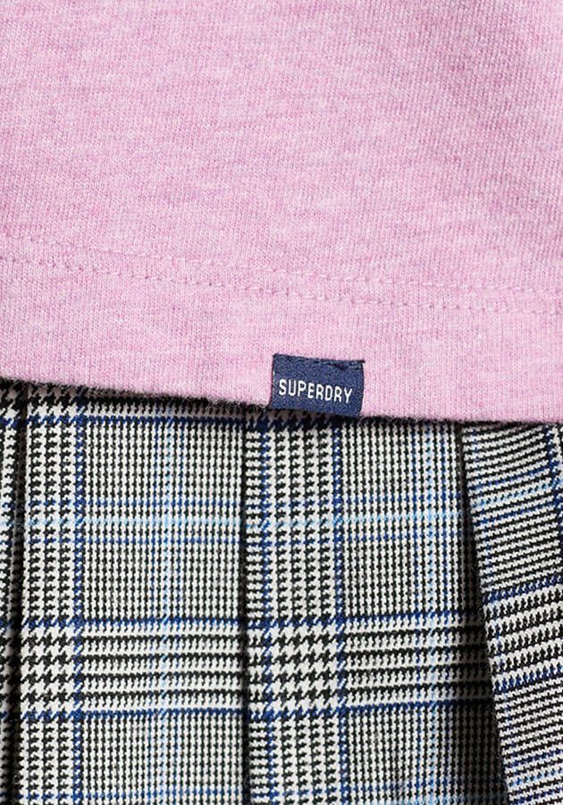 Superdry T-shirt Vintage logo T-shirt van biokatoen