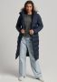 Superdry Vintage Hooded Longline Winterjas Dames - Thumbnail 6