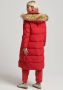 Superdry Donsjas Doudoune longue bordé de fausse fourrure femme Everest - Thumbnail 3