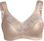 Swegmark niet-voorgevormde bh zonder beugel Cotton Stars beige - Thumbnail 6