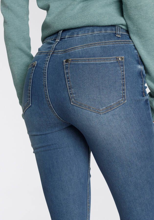Tamaris High-waist jeans in five-pocketsstijl nieuwe collectie
