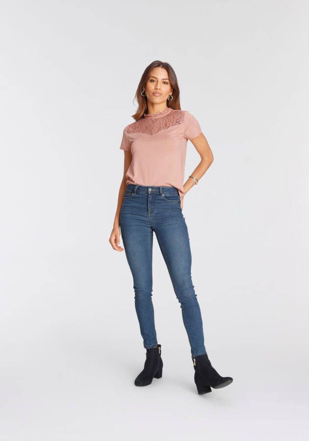 Tamaris High-waist jeans in five-pocketsstijl nieuwe collectie