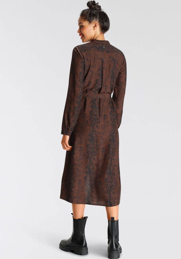 Tamaris Midi-jurk met knoopsluiting