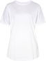 Tamaris Oversized shirt Korte mouwen wijde snit basic-stijl ronde hals - Thumbnail 5