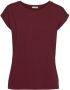 Tamaris T-shirt Korte mouwen regular fit effen met ronde hals - Thumbnail 5