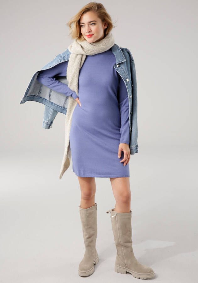 Tamaris Gebreide jurk in losjes vallend model
