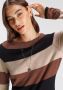 Tamaris Gebreide jurk casual look van katoenmix lange mouwen - Thumbnail 4