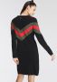 Tamaris Gebreide jurk met streepmotief - Thumbnail 2