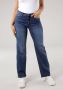 Tamaris Wijde jeans in 5-pocketsstijl - Thumbnail 2