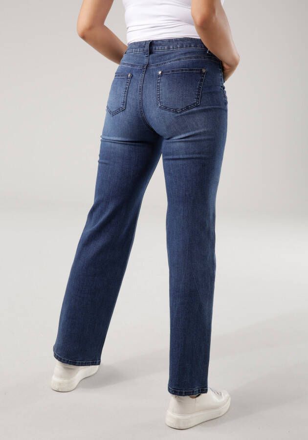Tamaris Wijde jeans in 5-pocketsstijl