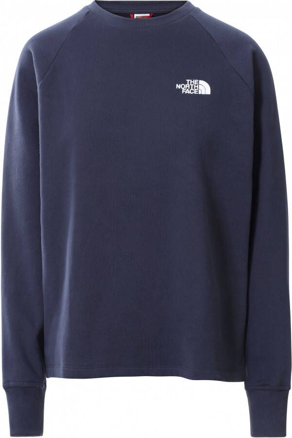 The North Face Basic Logo Sweatshirt Blue Dames
