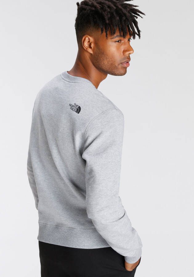 The North Face Sweatshirt SIMPLE DOME CREW met een logo-opschrift