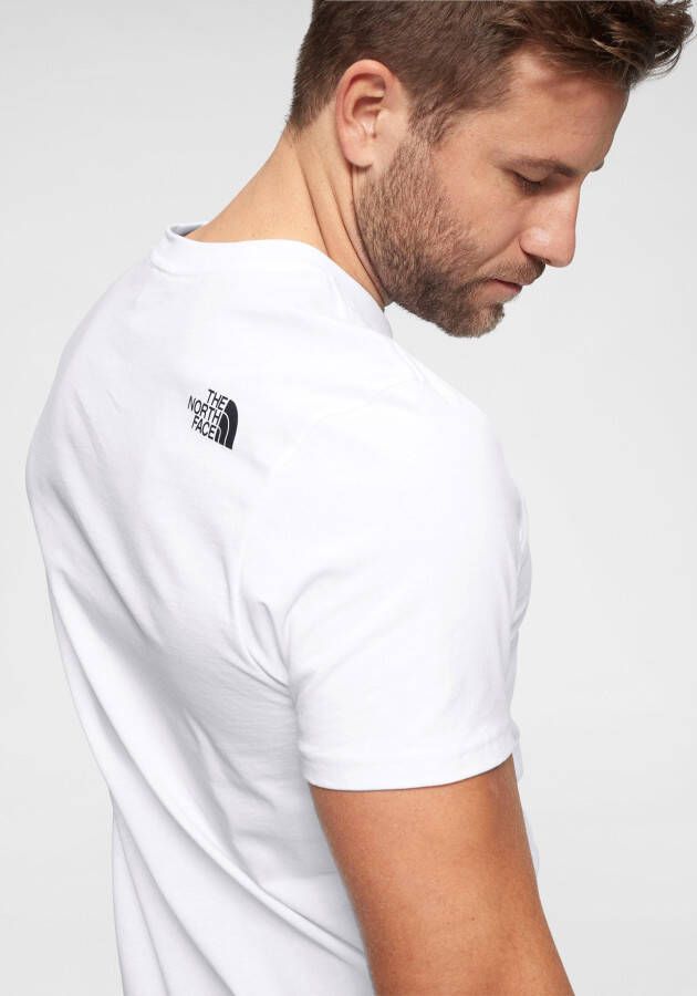 The North Face T-shirt EASY TEE Grote logoprint