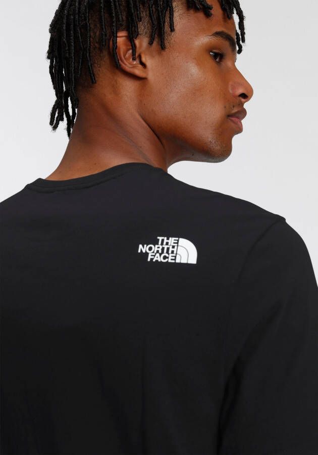 The North Face T-shirt EASY TEE Grote logoprint