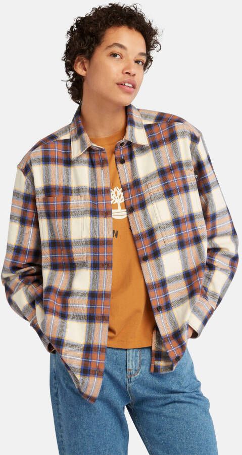 Timberland Geruit overhemd Flannel Overshirt