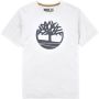 Timberland Witte T shirt Ss K r Brand Tree T - Thumbnail 11
