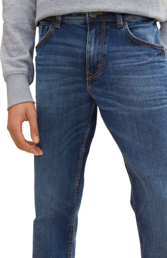 Tom Tailor 5-pocket jeans Marvin met kleine logoprint - Foto 3