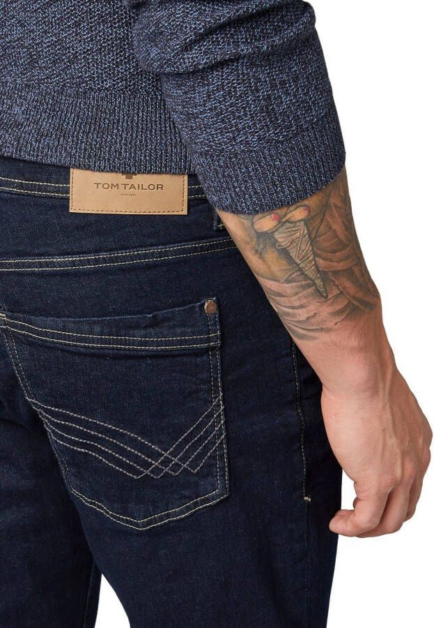 Tom Tailor 5-pocketsjeans Josh met een ritssluiting