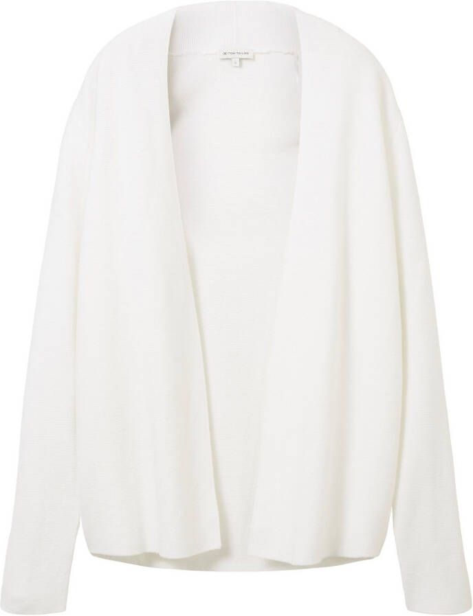 Tom Tailor Cardigan met een fijne structuur