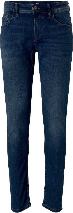 Tom Tailor Denim 5-pocket jeans PIERS met geruit patroon
