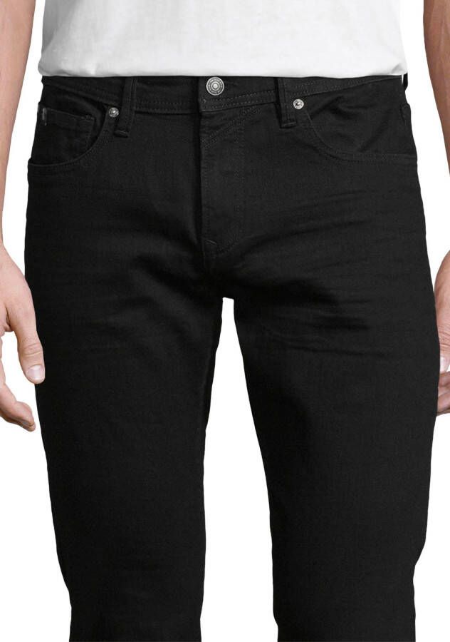 Tom Tailor Denim 5-pocket jeans PIERS met geruit patroon