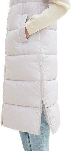 Tom Tailor Denim Bodywarmer met rits-split aan de zijkanten