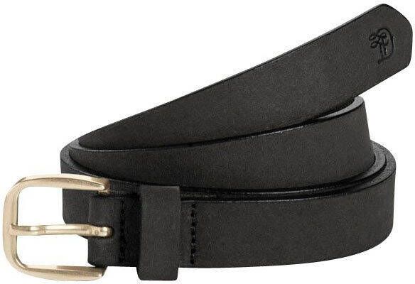 Tom Tailor Denim Leren riem Buffelleer met nubuck touch