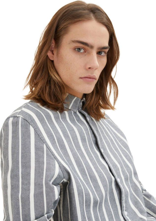 Tom Tailor Denim Overhemd met lange mouwen