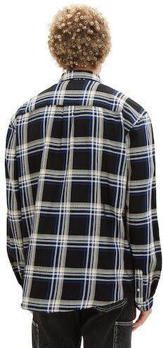 Tom Tailor Denim Overhemd met lange mouwen met geruit patroon