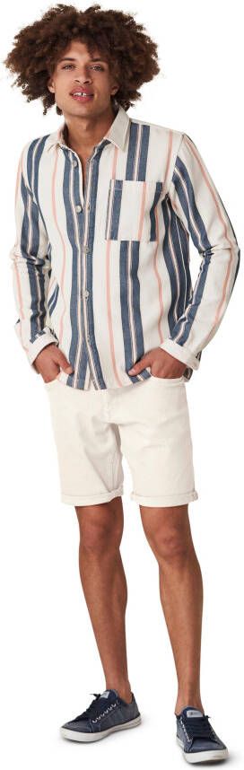 Tom Tailor Denim Overhemd met lange mouwen met strepen