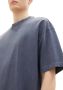 Tom Tailor Denim Oversized shirt met een ronde hals - Thumbnail 4
