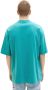 Tom Tailor Denim Oversized T-shirt met contraststrepen - Thumbnail 3