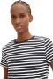 Tom Tailor Denim T-shirt met all-over streepmotief model 'modern stripe' - Thumbnail 5
