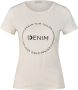 Tom Tailor Denim T-shirt met labelprint - Thumbnail 6
