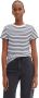 Tom Tailor Denim T-shirt met all-over streepmotief model 'modern stripe' - Thumbnail 6