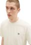 Tom Tailor Denim Relaxed fit T-shirt met labeldetail - Thumbnail 3