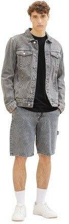 Tom Tailor Denim T-shirt Crewneck met kleine logoprint
